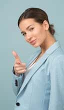 Boost Your Confidence with These 5 Daily Habits Woman Wearing Blue Shawl Lapel Suit Jacket